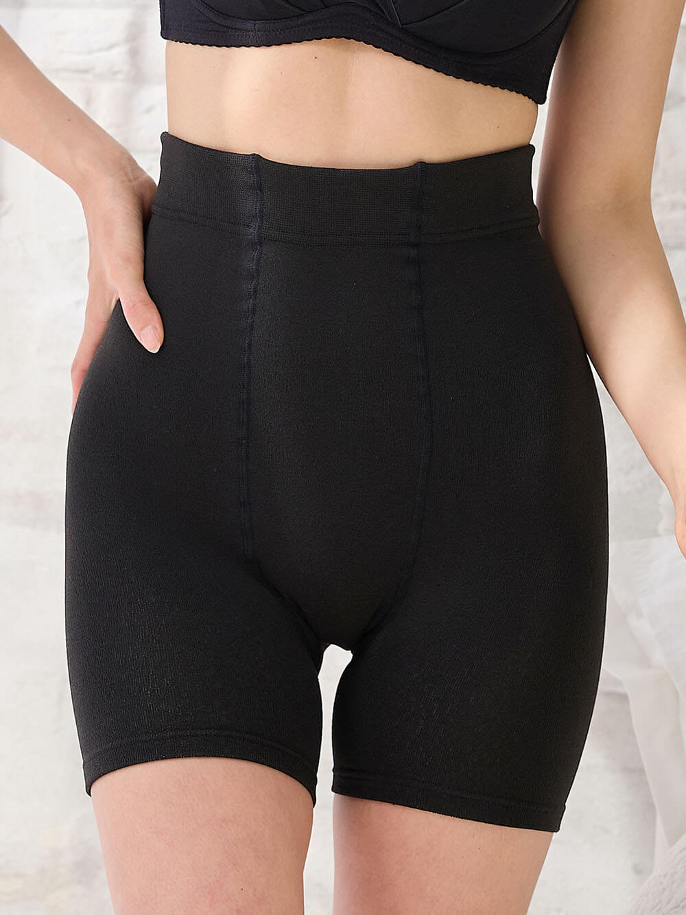 犬印本舗 丈が選べる裏起毛オーバーパンツ(1分・3分・5分)