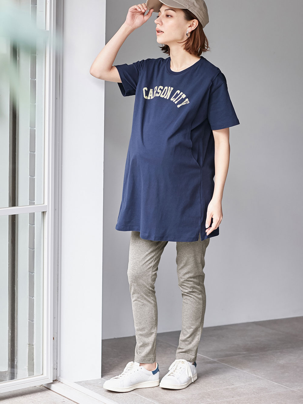 マタニティTシャツ、レギンス - トップス