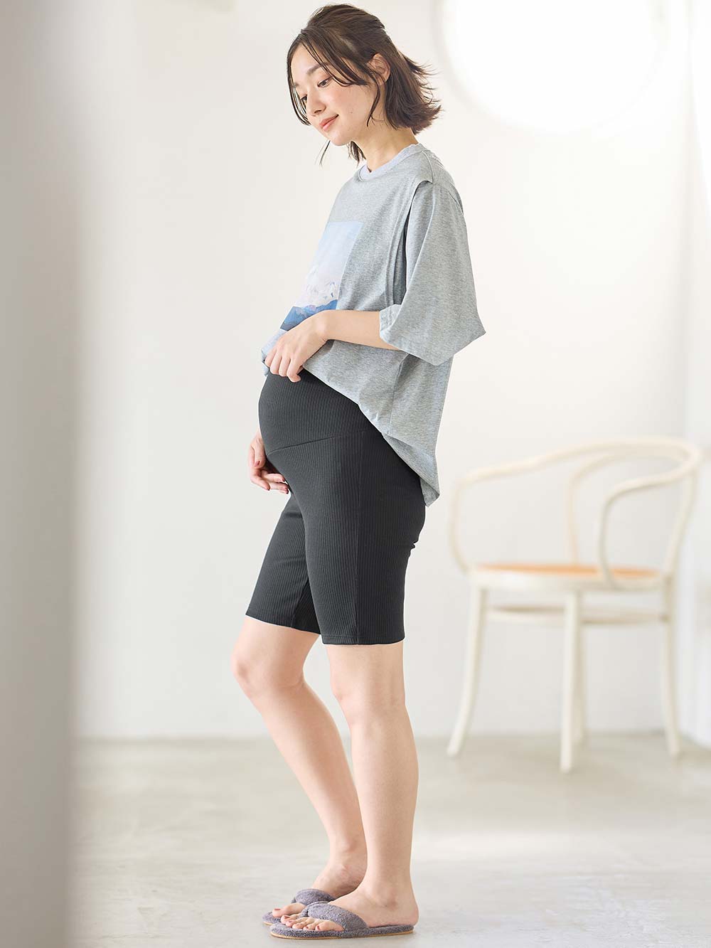 販売 妊婦 服の締付け