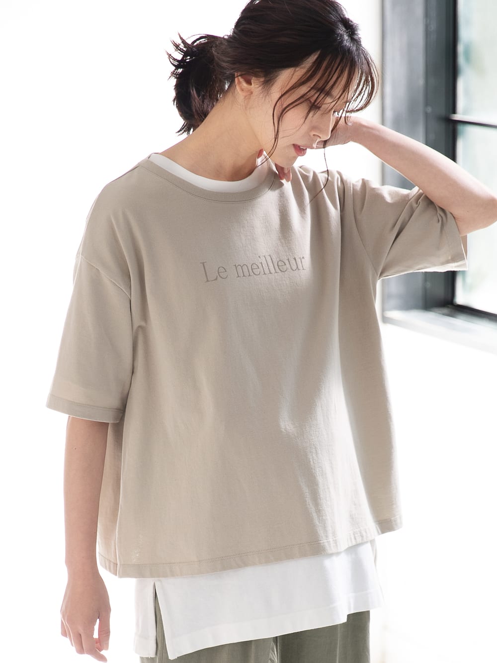 マタニティートップス マタニティーTシャツ 同封200円 - トップス