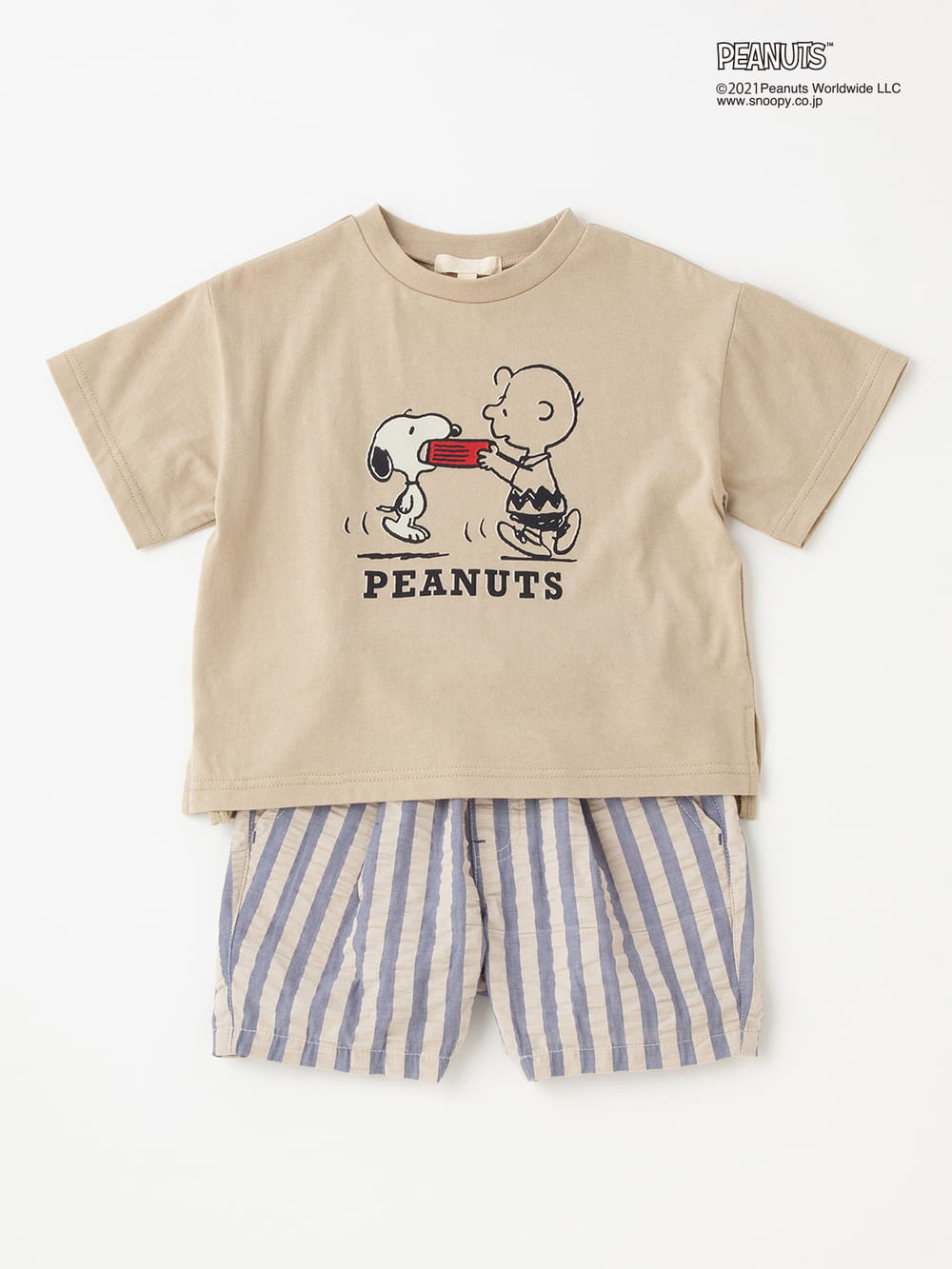 F.O.KIDS】PEANUTSコラボTシャツ＆パンツ2点セット | トップス(品番